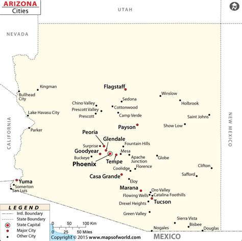 cities in arizona alphabetically.